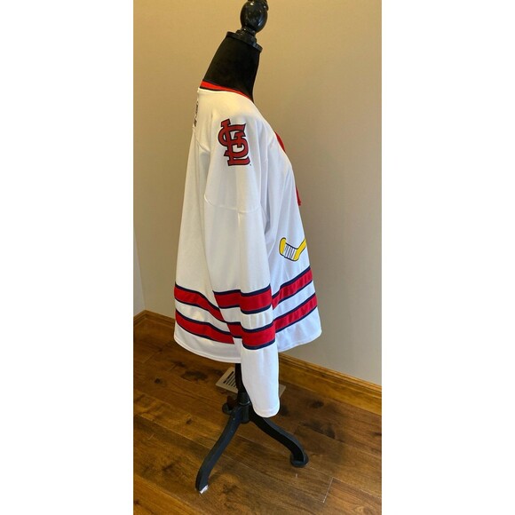 Cardinals Hockey Jersey Pullover Shirt Promo by FoxSports in 2018 Men Size XL - Picture 5 of 12